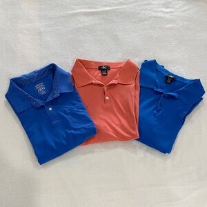 Lot of 3 Men’s XL Polo Shirts